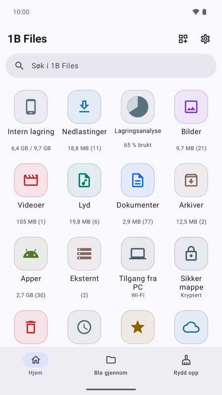 1B Files: Hele telefonen på ett blikk