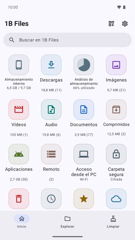 1B Files: Todo tu móvil de un vistazo