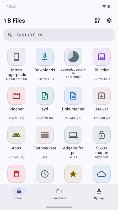 1B Files: Hele telefonen på ét blik