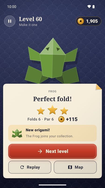 1B Fold: Perfect fold