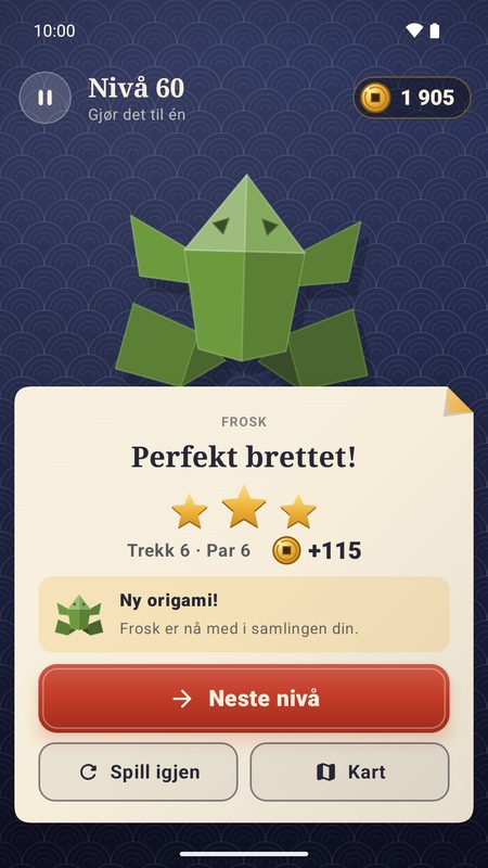 1B Fold: Perfekt bretting