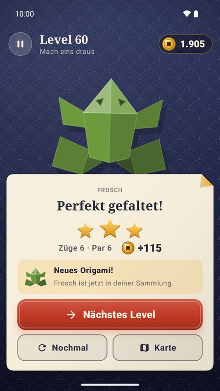 1B Fold: Perfekte Faltung