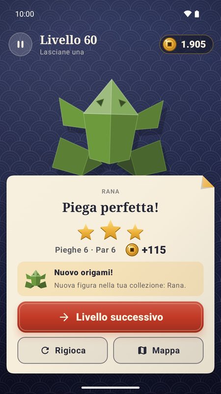 1B Fold: Piega perfetta