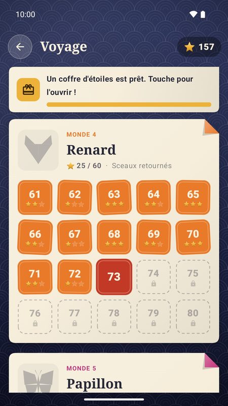 1B Fold: Carte du voyage
