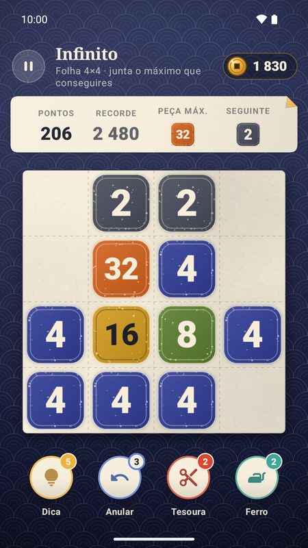 1B Fold: Modo infinito