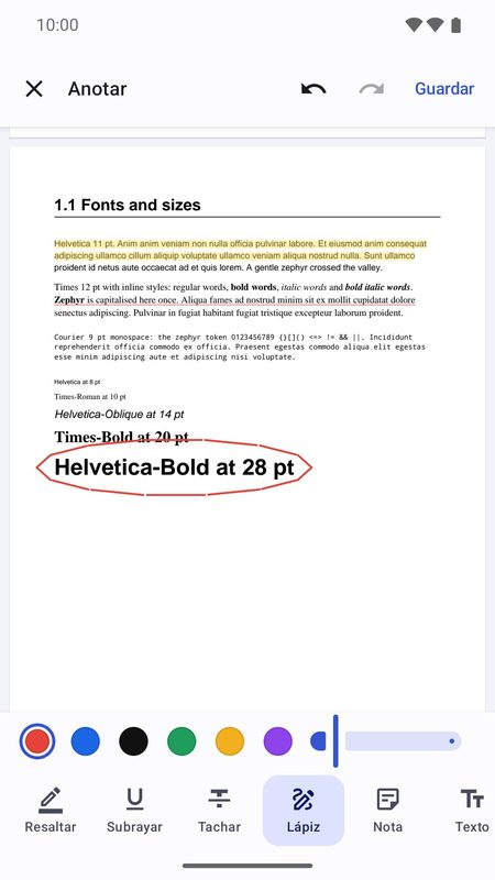 1B Docs: Anota tus PDF