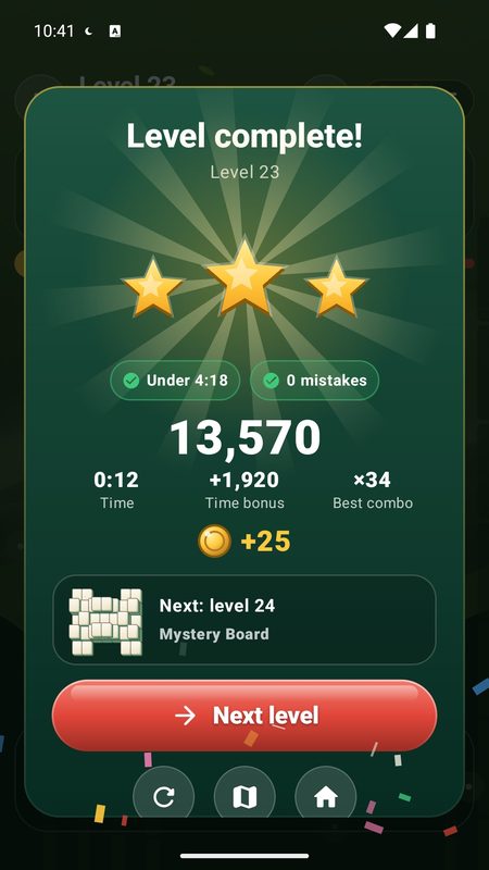 1B Mahjong: Stelle per un buon tempo e un gioco pulito
