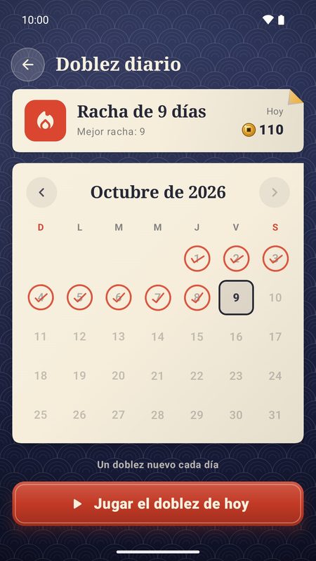 1B Fold: Doblez diario