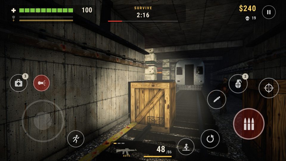 1B Zombie Hunter: Stazione della metropolitana